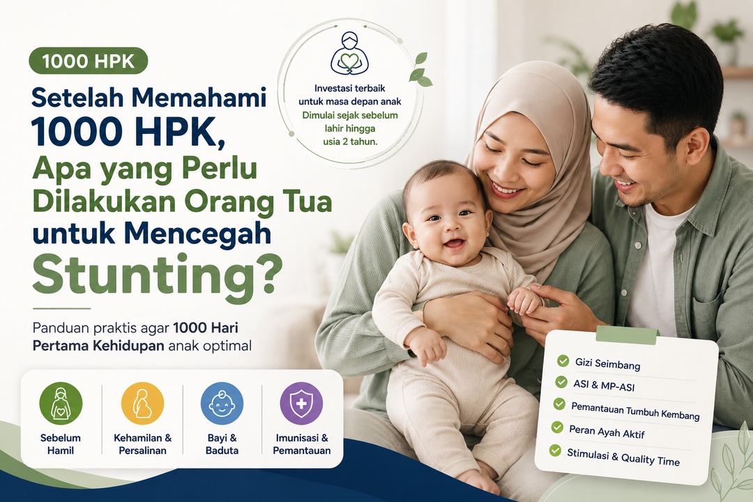 Setelah Memahami 1000 HPK, Apa yang Perlu Dilakukan Orang Tua untuk Mencegah Stunting?